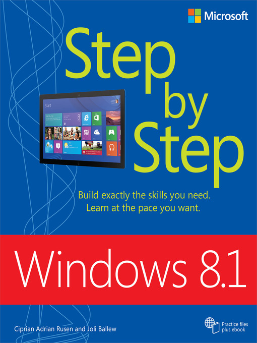 Title details for Windows 8.1 Step by Step by Ciprian Adrian Rusen - Available